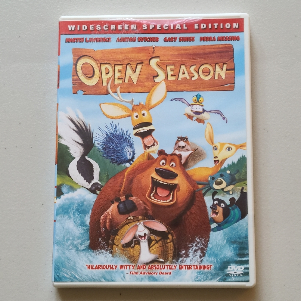 Open Season Widescreen Special Edition DVD Bonus Extra Features